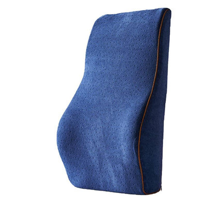 Memory Foam Lumbar Back Support Cushion Seat Waist Back Pillow Home Car Office - Aimall