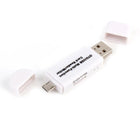 Micro USB OTG to USB 2.0 Adapter SD TF Micro Card Reader For PC Mobile Phone AU - Aimall
