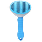 Pet Dog Cat Grooming Comb Brush Tool Gently Removes Loose Undercoat Knots Mats - Aimall