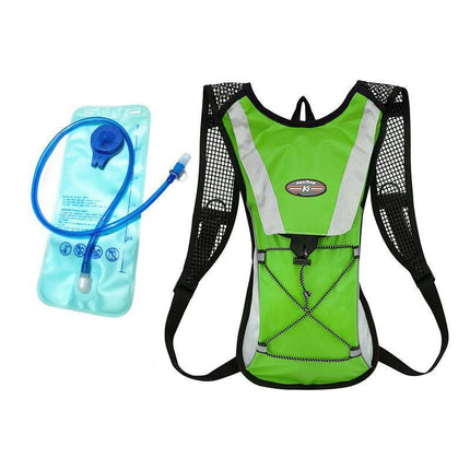 Hiking Camping Cycling Running Hydration Pack Backpack Bag + 2L Water Bladder AU - Aimall
