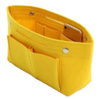 Travel Organiser Handbag Felt Bag Tote Insert Liner Purse Pouch Women 25*16*9cm - Aimall