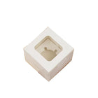 Cupcake Box Cases 1/2/4/8/12 Holes Window Face Cases Party Wedding Muffin Baking - Aimall