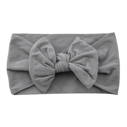 Baby Bow Headband Girl Infant Toddler Newborn Soft Knot Turban Hair Head Wrap AU - Aimall