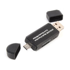 Micro USB OTG to USB 2.0 Adapter SD TF Micro Card Reader For PC Mobile Phone AU - Aimall