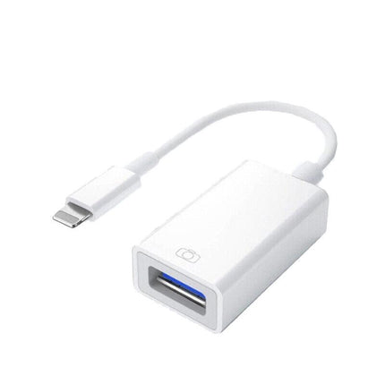 For iPhone or Type C to USB OTG Data Cable Adapter Male 3.0 A Female Converter - Aimall