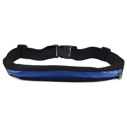 Waist Running Zip Belt Lycra Bum Bag Pocket Hiking Cycling Jogging Cycling Pouch - Aimall