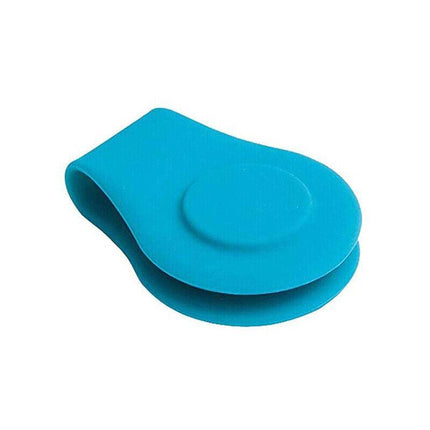 1Pc Silicone Golf Hat Clip Ball Marker Holder with Strong Magnetic DIY - Aimall