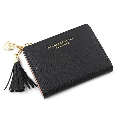 Women Wallet Short Small Coin Purse Ladies Folding Card Card Holder Leather AU - Aimall
