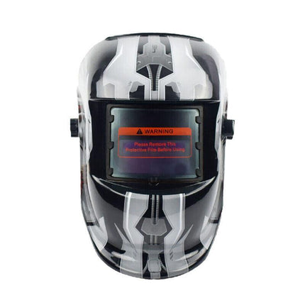 Auto Darkening Solar Welding Helmet Mask Arc Tig Mig Skull Welder Machine AU - Aimall