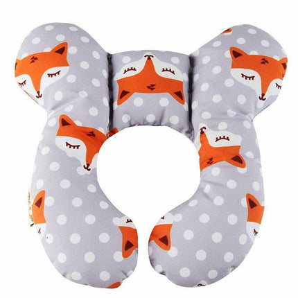 Baby Soft U-Shaped Auto Car Seat Stroller Head Neck Support Pillow Cushion AU - Aimall