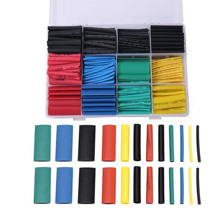 530 PCS Heat Shrink Tubing Tube Assortment Wire Cable Insulation Sleeving Kit AU - Aimall