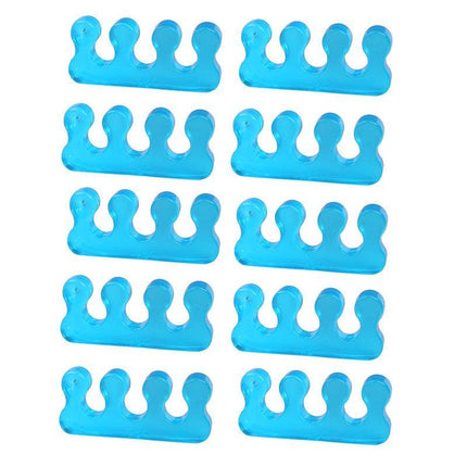 Reusable Soft Silicon Toe Finger Separator Nail Art Pedicure Polish Tool AU - Aimall