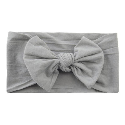 Baby Bow Headband Girl Infant Toddler Newborn Soft Knot Turban Hair Head Wrap AU - Aimall