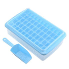 55 Grids Ice Cube Tray Mould with Lid and Storage Box Scoop Set Maker Ice Cube - Aimall