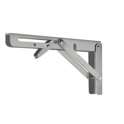 10-20" Stainless Steel Folding Table Bracket Shelf Bench 200kg Load Heavy Duty - Aimall