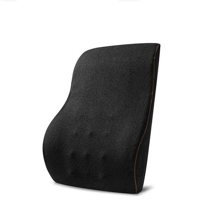 Memory Foam Lumbar Back Support Cushion Seat Waist Back Pillow Home Car Office - Aimall