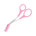 Stainless Steel Eyebrow Hair scissors Comb Makeup Trimmer Tweezers Tool New AU - Aimall