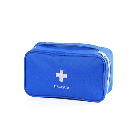 Portable Empty Emergency First Aid Box Pack Outdoor Camping Survival Bag - Aimall