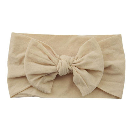 Baby Bow Headband Girl Infant Toddler Newborn Soft Knot Turban Hair Head Wrap AU - Aimall