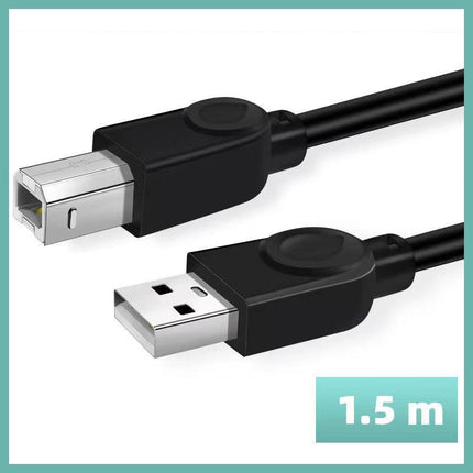 USB 2.0 Type A Male to B Printer Cable for HP Canon Dell Brother Epson Xerox AU - Aimall