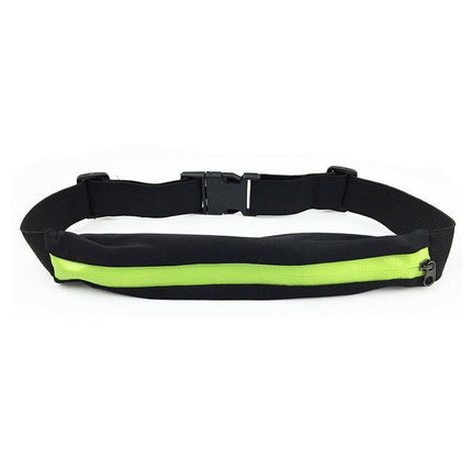 Waist Running Zip Belt Lycra Bum Bag Pocket Hiking Cycling Jogging Cycling Pouch - Aimall
