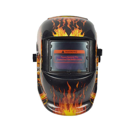 Auto Darkening Solar Welding Helmet Mask Arc Tig Mig Skull Welder Machine AU - Aimall