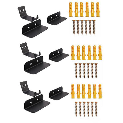 Bike Rack Pedal Hook Wall Mount Hanger Wheel Holder Display Storage Brackets MTB - Aimall