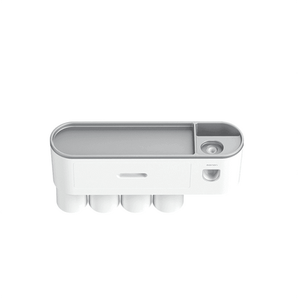 Multifunctional Toothbrush Holder Handfree Automatic Toothpaste Dispenser Set AU - Aimall