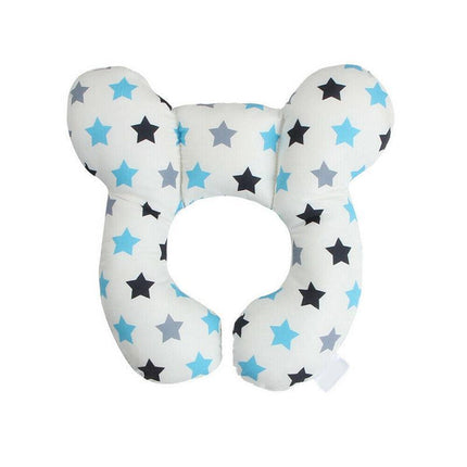 Baby Soft U-Shaped Auto Car Seat Stroller Head Neck Support Pillow Cushion AU - Aimall