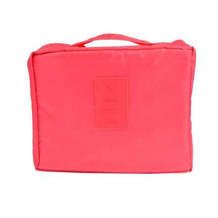 Travel Cosmetic Storage MakeUp Bag Folding Toiletry Wash Organizer Pouch New AU - Aimall