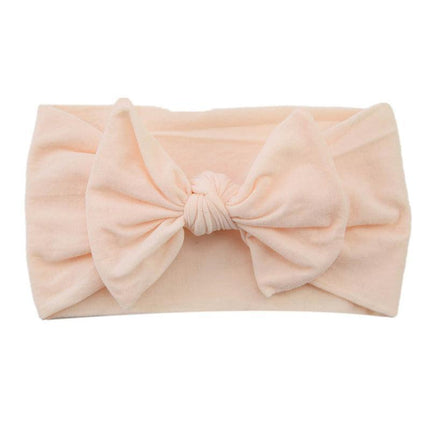 Baby Bow Headband Girl Infant Toddler Newborn Soft Knot Turban Hair Head Wrap AU - Aimall
