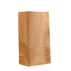 Brown Kraft Paper Bags Take Away Food Lolly Grocery Buffet Craft Gift Market Bag - Aimall