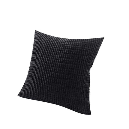 45x45 Plain Solid Colour Cushion Cover Decorative Pillow Case Home Multicoloured - Aimall