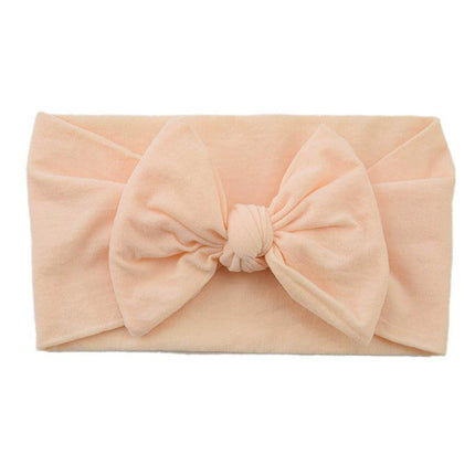 Baby Bow Headband Girl Infant Toddler Newborn Soft Knot Turban Hair Head Wrap AU - Aimall