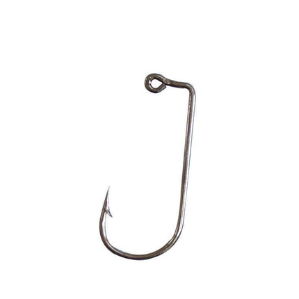 100Pcs 90 Degree Jig Hooks High Carbon Steel Black Hook for Outdoor Fishing AU - Aimall